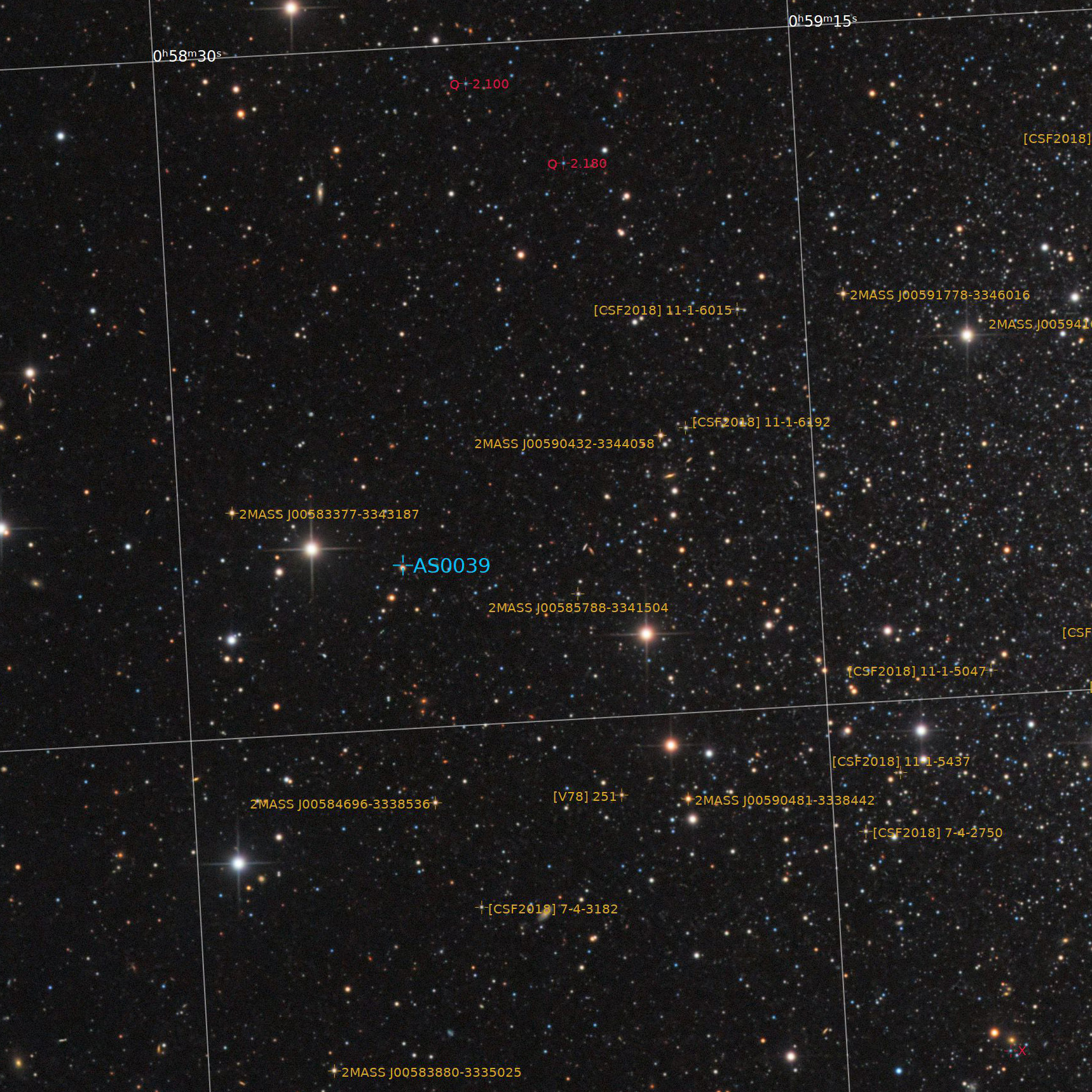 AS0039 Sculptor Dwarf Spheroidal Galaxy PGC3589 Darkmatter